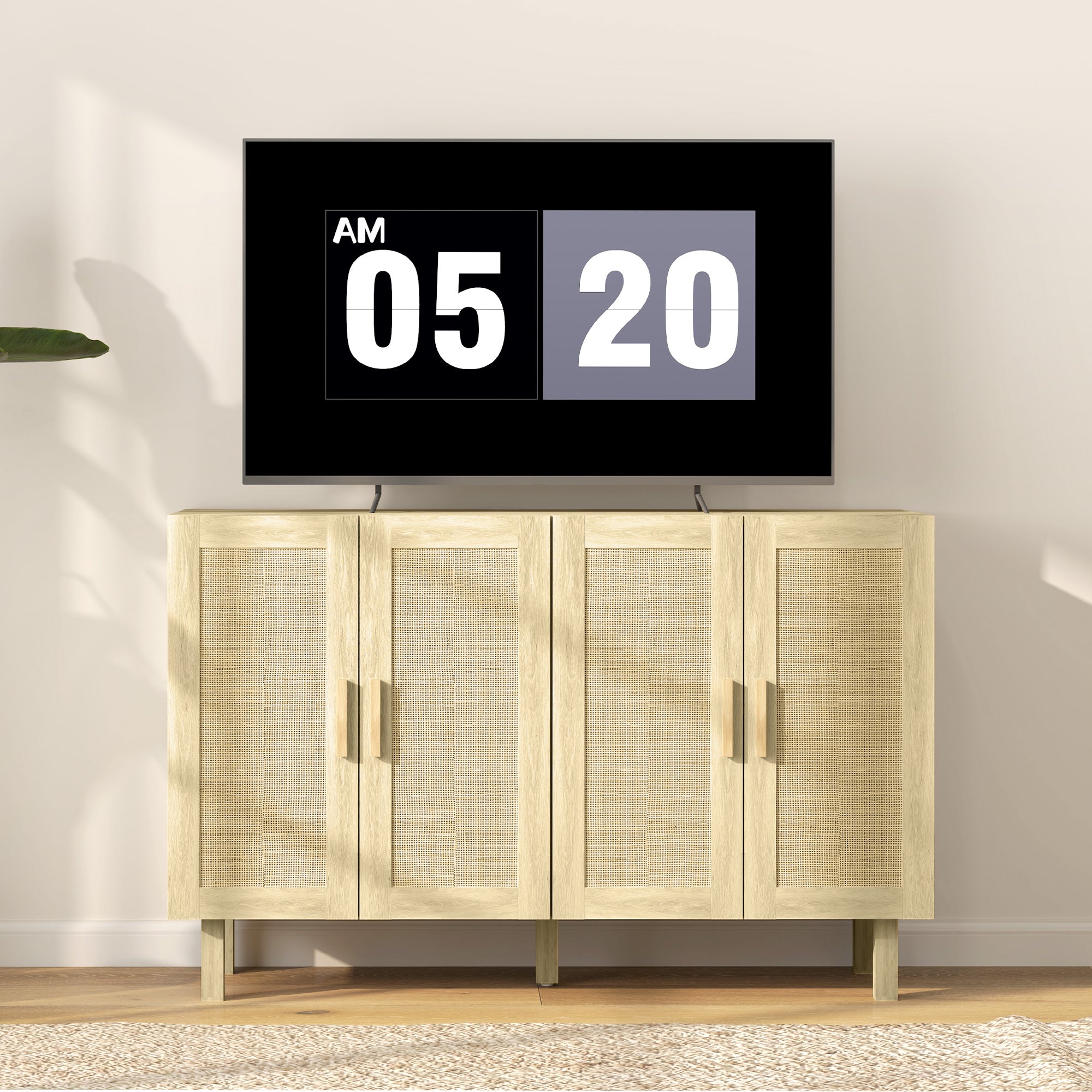 Boho Kitchen Cabinet