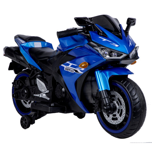 Kids Motorcycle,12V Motorcycle For Kids 3 4 5 6 Years Boys Girls 12v7ah Kids Motorcycle Ride On Toy With Training Wheels  Manual Throttle  Drive By Hand Lighting Wheels