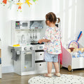 Play Kitchen Set for Kids W/ Lights Sounds