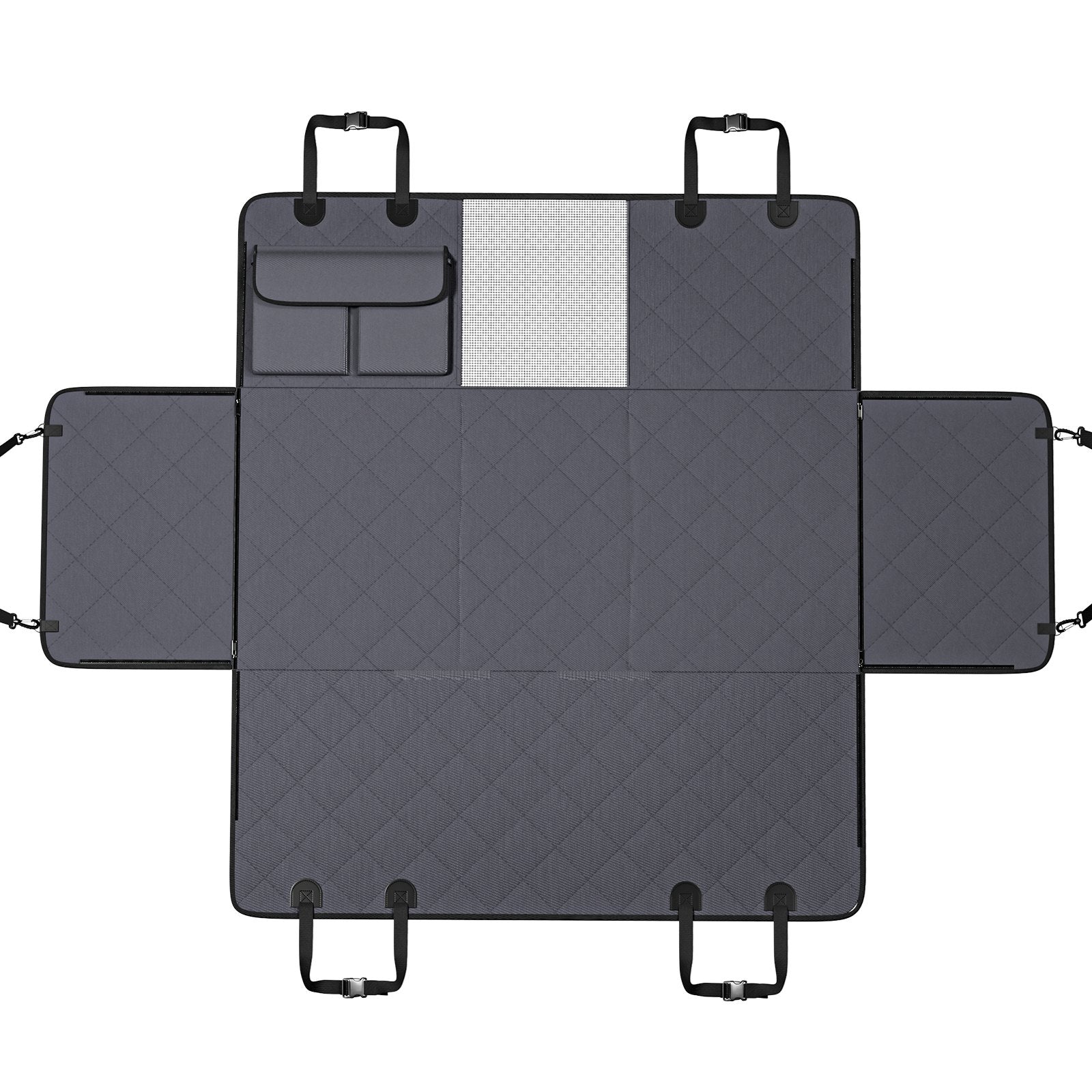 VEVOR 54 X 24 In Dog Car Seat Cover For Back Seat Waterproof 600D For Cars