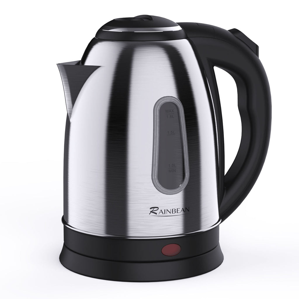 Electric Kettle Water Boiler, 1.8L Electric Tea Coffee Kettle Hot Water Boiler Auto Shut-Off & Boil Dry Protection